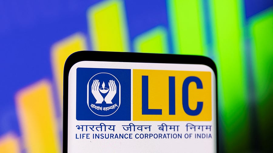 Life Insurance Corporation of India (LIC) logo. Credit: Reuters Photo