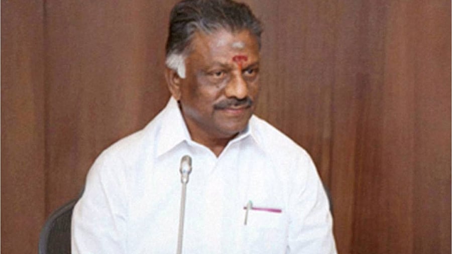 AIADMK coordinator O Panneerselvam. Credit: PTI File Photo