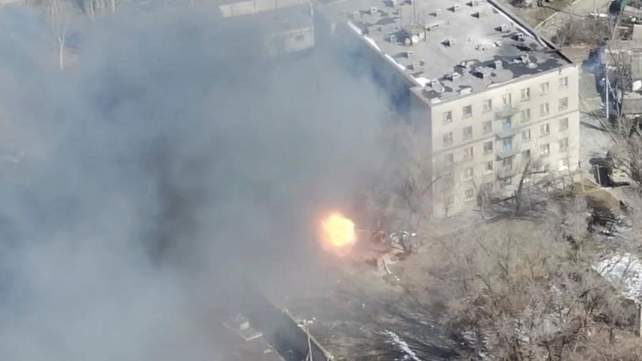 As survivors described their ordeal, explosions outside shook the walls. Credit: Reuters Photo