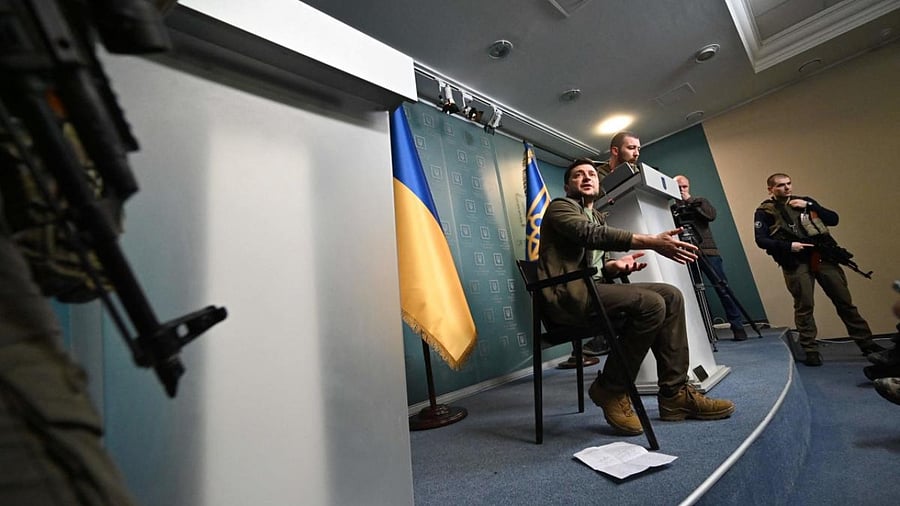 Volodymyr Zelenskyy. Credit: AFP Photo