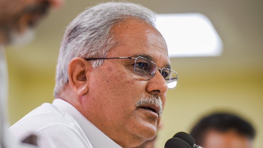 Chhattisgarh Chief Minister Bhupesh Baghel. Credit: PTI Photo