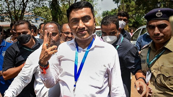 Goa CM Pramod Sawant. Credit: PTI Photo