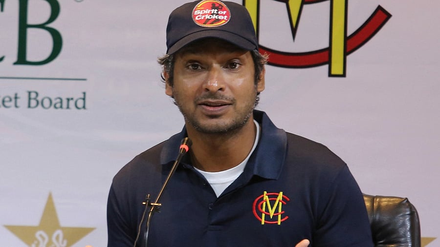 Rajasthan Royals director of cricket and head coach Kumar Sangakkara. Credit: AP Photo