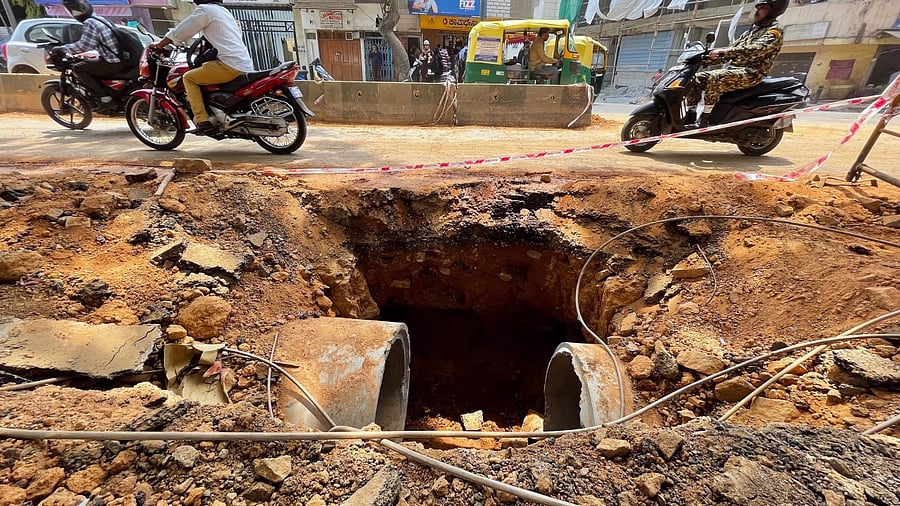 The audit has inspected 833 segments/stretches in BBMP limits. Credit: DH Photo/Pushkar V