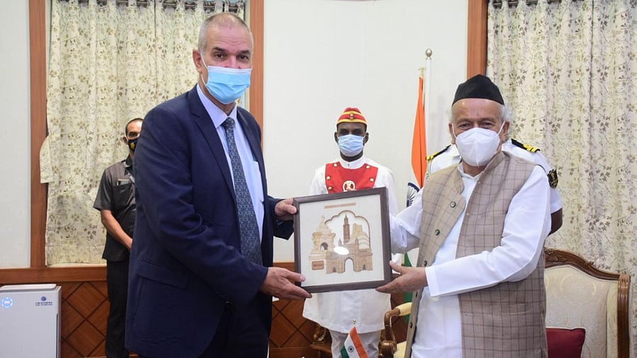 At a meeting of a high-level Israeli delegation with the Maharashtra Governor Bhagat Singh Koshyari, on Thursday, the Middle-Eastern country sought the revival of the project. Credit: DH Pool Photo