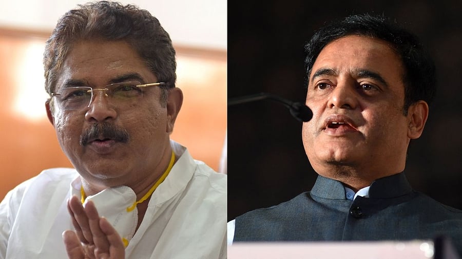 Higher Education Minister CN Ashwath Narayan and Revenue Minister R Ashoka. Credit: DH File Photos