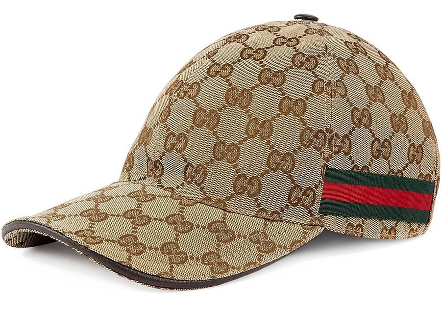 The beige GG Canvas baseball cap by Gucci costs Rs 27,400 on farfetch.com