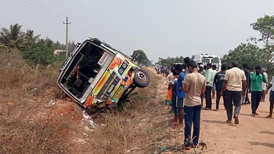 A view of the site of the incident. Credit: Special arrangement