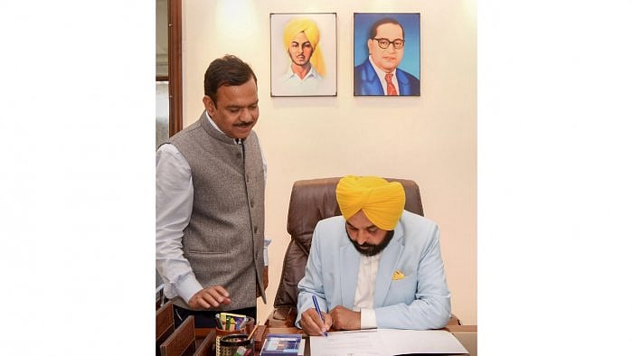 He made the announcement in the Punjab Vidhan Sabha on Tuesday. Credit: PTI File Photo