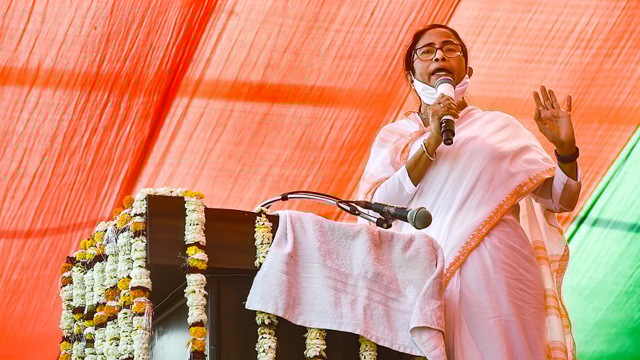 TMC Supremo and WB CM Mamata Banerjee. Credit: PTI Photo