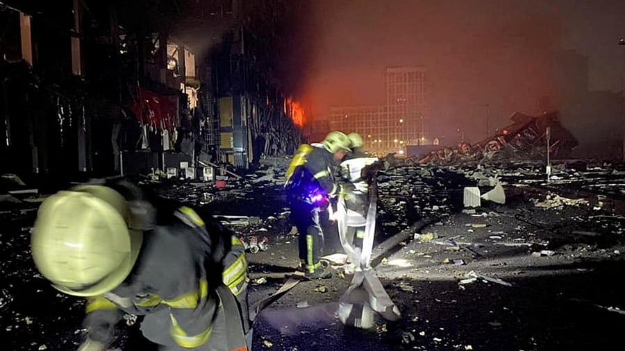 Ukraine has accused Russian troops of indiscriminately targeting medical facilities, residential areas, and bomb shelters. Credit: Reuters Photo