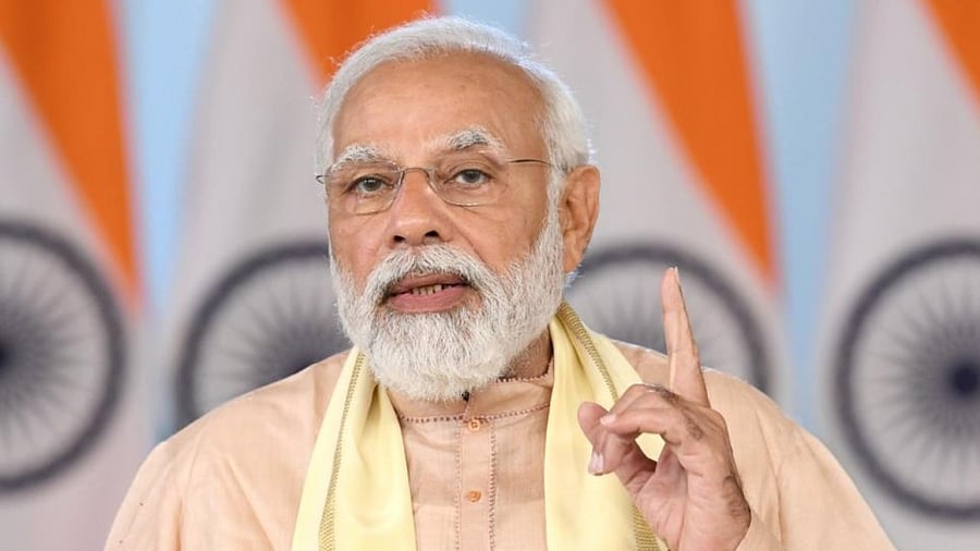 PM Modi file photo. Credit: IANS Photo
