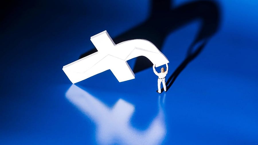 Facebook and Instagram users who see a 3D ad while browsing on their desktop or phone can interact with an image of a handbag, for instance, and move the item around to view it from all angles. Credit: AFP File Photo