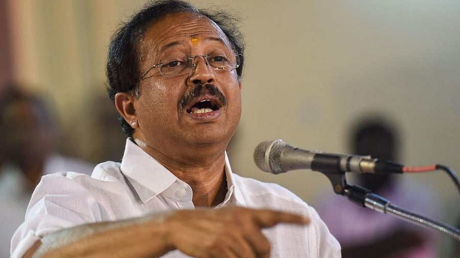 Minister of State for External Affairs V Muraleedharan. Credit: PTI File Photo