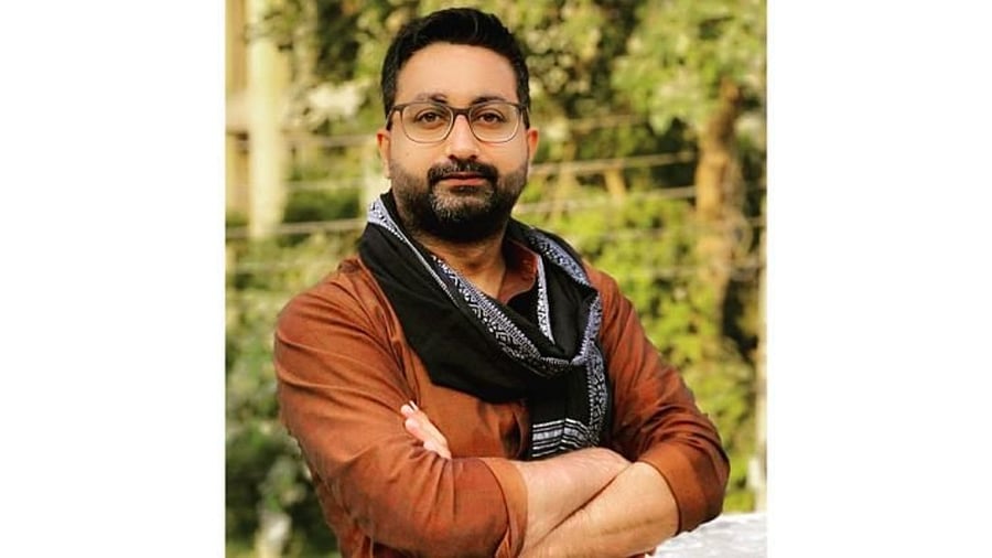 Danish was appointed the general secretary of the minorities cell of the BJP just before the Assembly elections. Credit: Twitter/@danishazadbjp