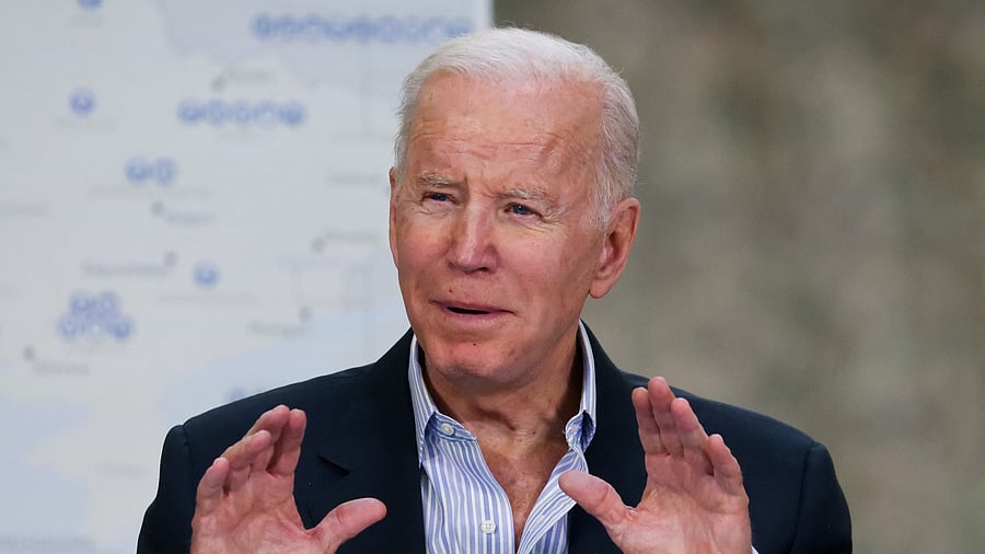 Biden, who took office last year after a violently contested election, vowed to restore democracy at home and unite democracies abroad to confront autocrats including the Russian president and China's leader Xi Jinping. Credit: Reuters File Photo