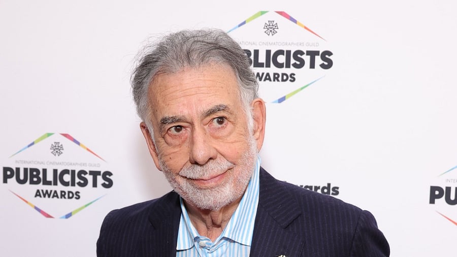Francis Ford Coppola attends the 59th Annual ICG Publicists Awards luncheon at The Beverly Hilton on March 25, 2022 in Beverly Hills, California. Credit: AFP Photo