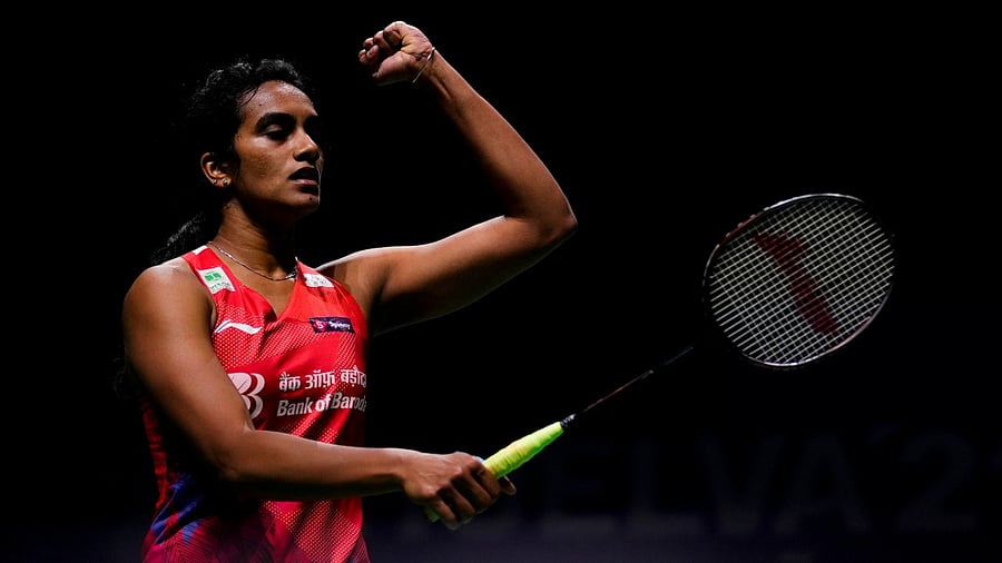 Ace Indian shuttler P V Sindhu. Credit: AP/PTI Photo