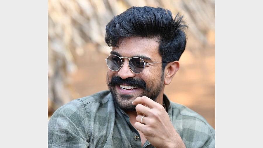 Actor Ram Charan. Credit: Twitter/@ManobalaV