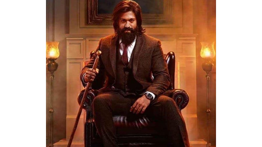Yash plays the lead role in 'KGF Chapter 2'. Credit: IMDb