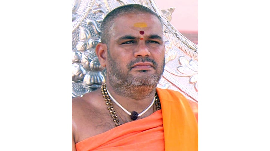 Niranjananandapuri Swamiji. Credit: DH File Photo