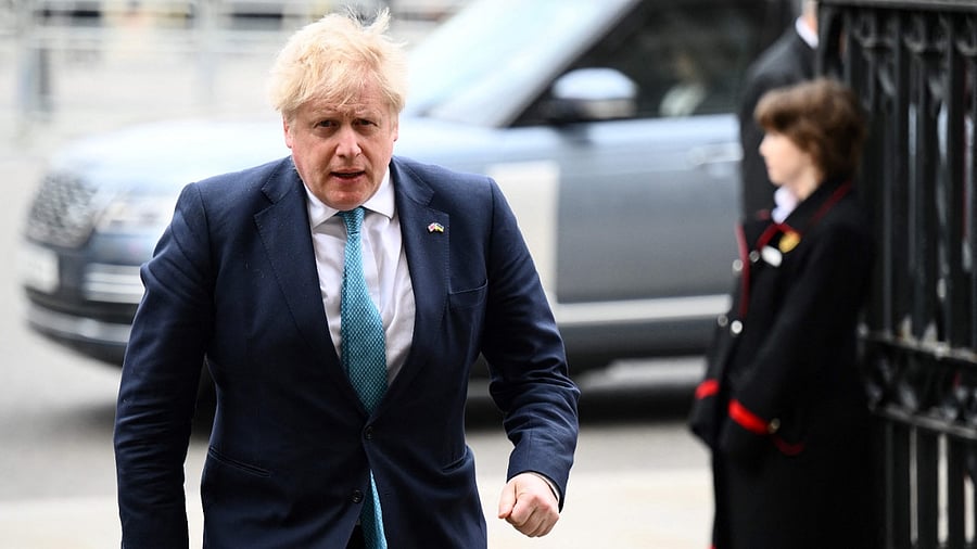 British Prime Minister Boris Johnson. Credit: AFP Photo