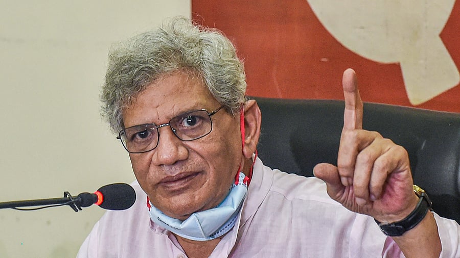 CPI(M) general secretary Sitaram Yechury. Credit: PTI Photo