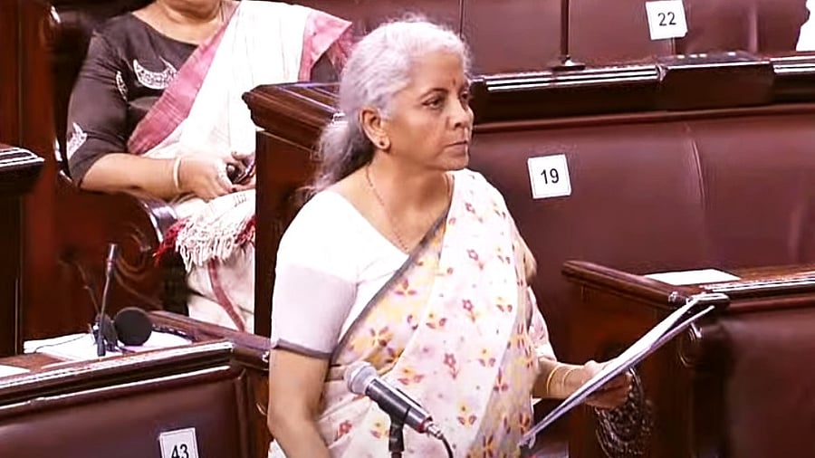 Finance Minister Nirmala Sitharaman. Credit: IANS Photo