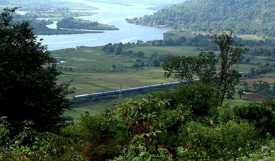 Konkan Railway. Credit: DH File Photo