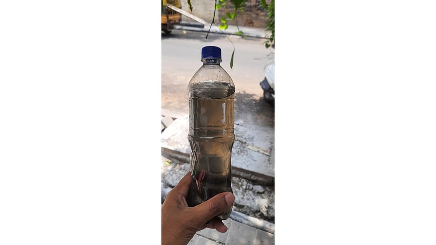 Water supply to the area was affected for nearly 15 days last month due to civil works. Credit: Special Arrangement