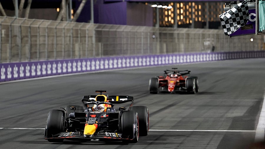 The track will be 3.8 miles (6.12km) long from start to finish with top speeds estimated to be over 212 mph (342 km/h). Credit: AFP Photo