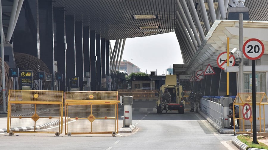 Kempegowda International Airport. Credit: DH File Photo/Janardhan
