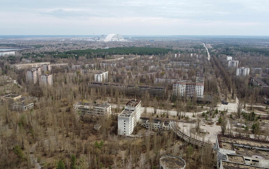 Chernobyl's number four reactor exploded on April 26, 1986, causing the world's worst nuclear accident which killed hundreds and spread radioactive contamination west across Europe.  Credit: Reuters File Photo