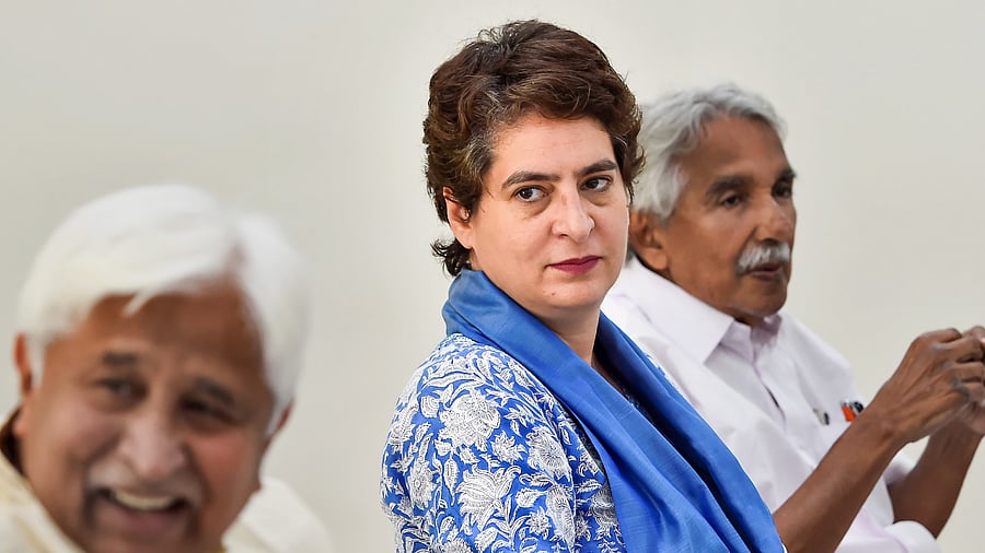 Congress leader Priyanka Gandhi Vadra. Credit: PTI Photo