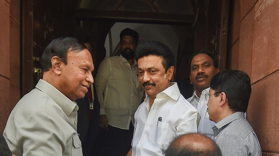 M K Stalin. Credit: PTI Photo