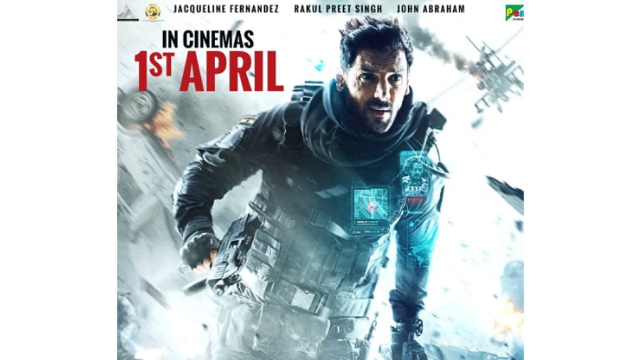 The official poster of 'Attack'. Credit: IMDb