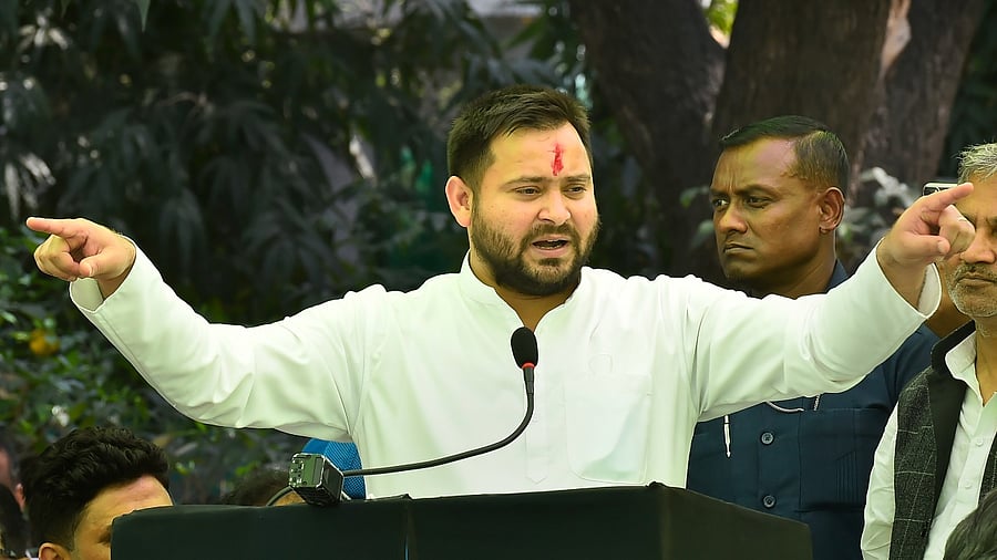 RJD leader Tejashwi Yadav. Credit: PTI File Photo