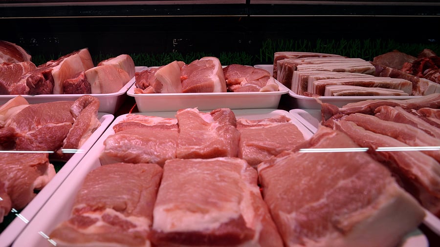 Mizoram had on February 1 lifted the ban on the import of pigs and pork products, 17 months after it was imposed in August 2020. Credit: Reuters File Photo