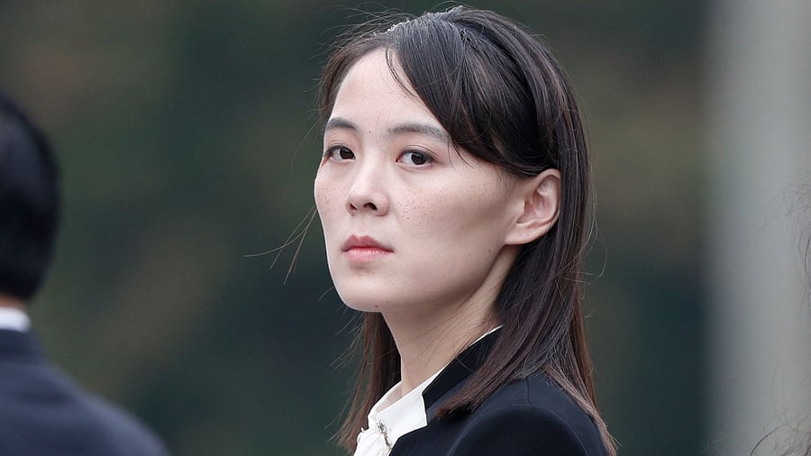 Kim Yo Jong, the sister of North Korean leader Kim Jong Un. Credit: AFP photo