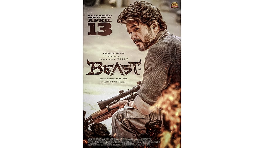 The official poster of 'Beast'. Credit: IMDb