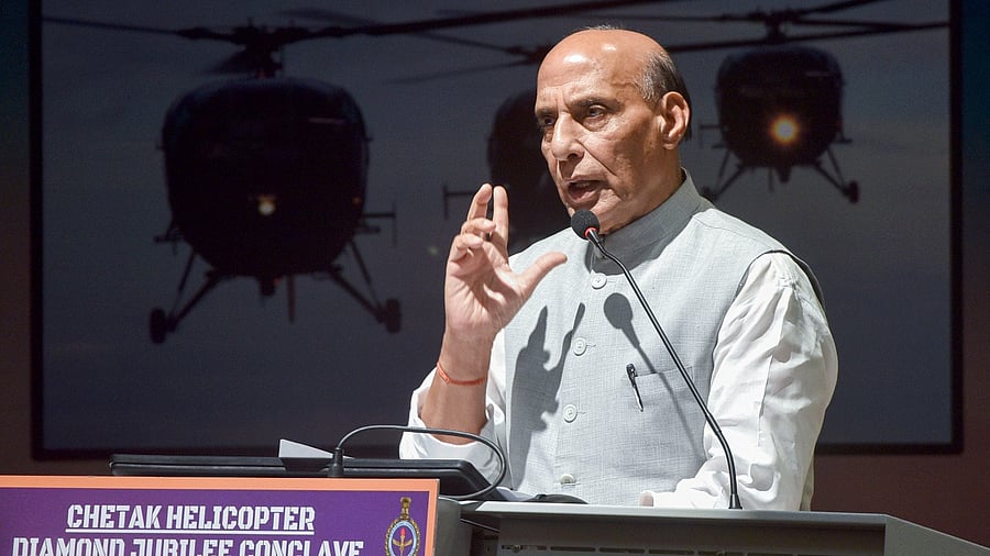 Defence Minister Rajnath Singh. Credit: PTI File Photo