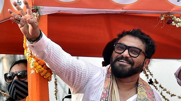 Trinamool Congress candidate Babul Supriyo. Credit: PTI Photo