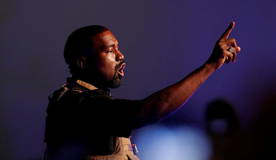 Rapper Kanye West. Credit: REUTERS FILE PHOTO