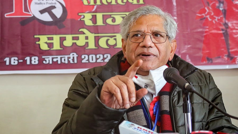 CPI(M) general secretary Sitaram Yechury. Credit: PTI File Photo