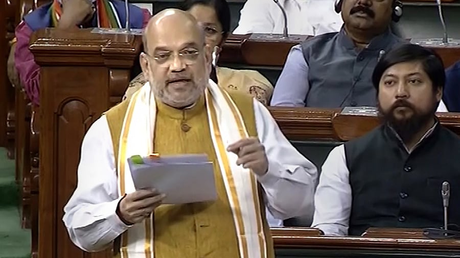 Union Home Minister Amit Shah. Credit: PTI Photo