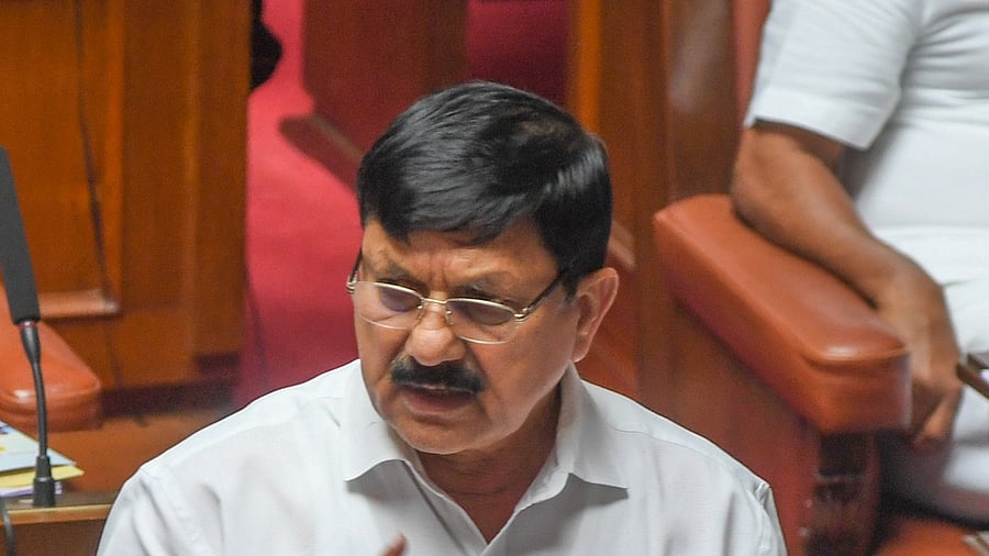 Araga Jnanendra. Credit: DH Photo/S K Dinesh