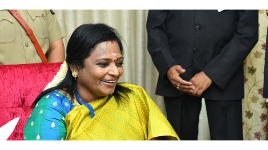 Puducherry Lt Governor Tamilisai Soundararajan. Credit: DH File Photo