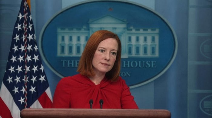 White House Press Secretary Jen Psaki holds a press briefing. Credit: Reuters Photo