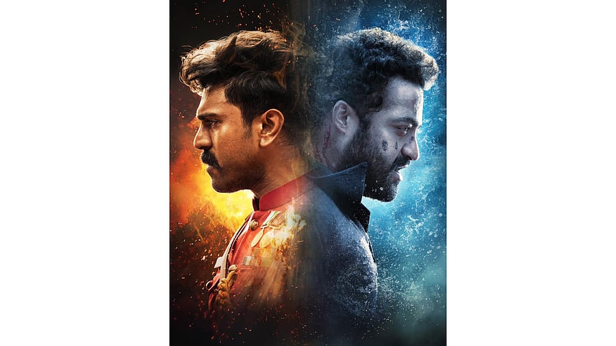 The official poster of 'RRR'.Credit: IMDb