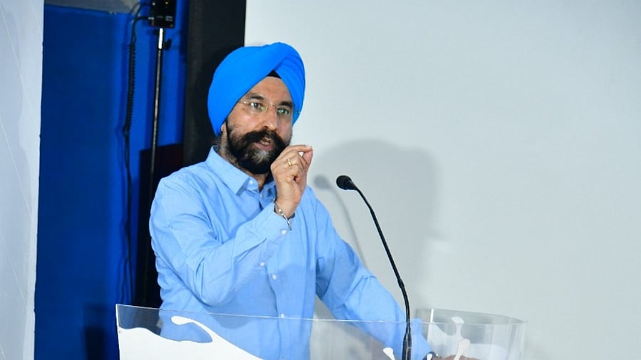 GCMMF Managing Director RS Sodhi. Credit: Special Arrangement